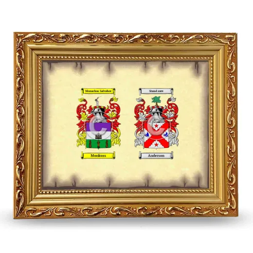 Anniversary Framed - Gold