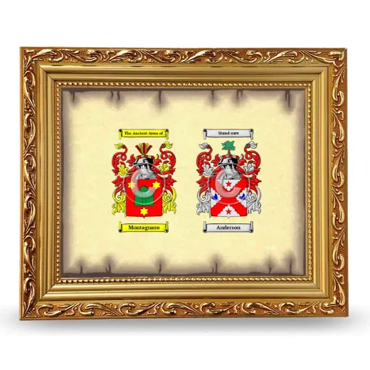 Anniversary Framed - Gold