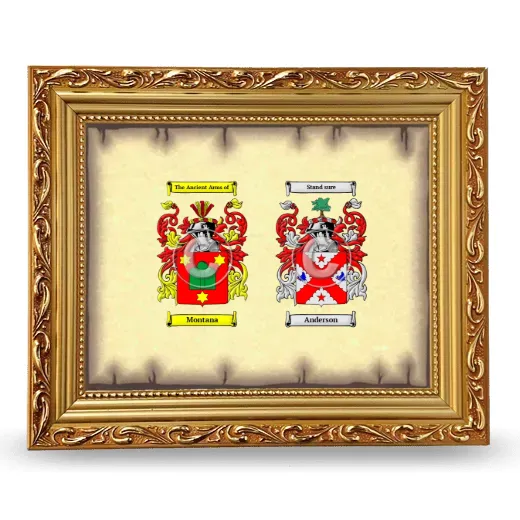 Anniversary Framed - Gold