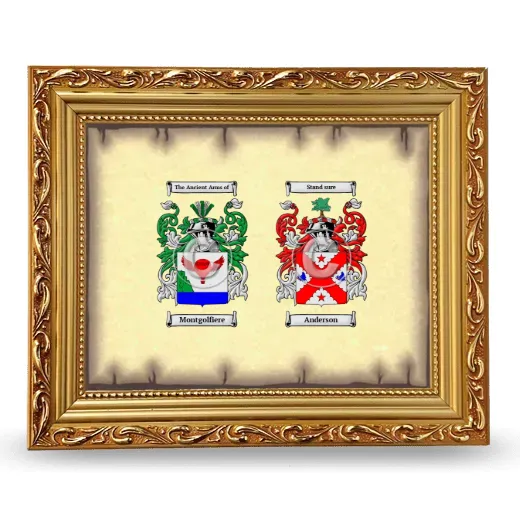 Anniversary Framed - Gold