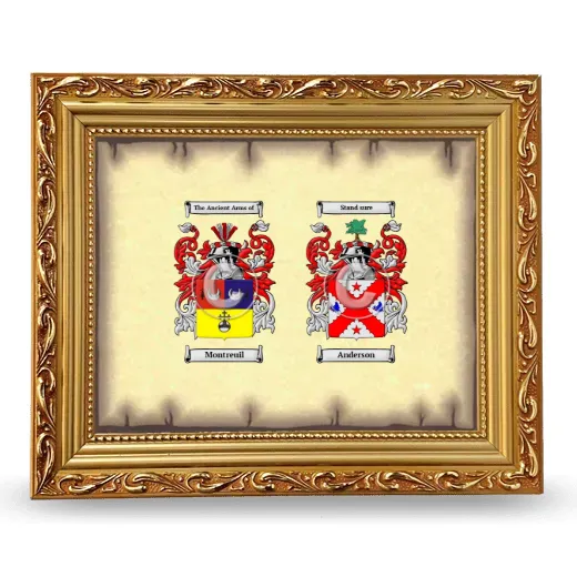 Anniversary Framed - Gold