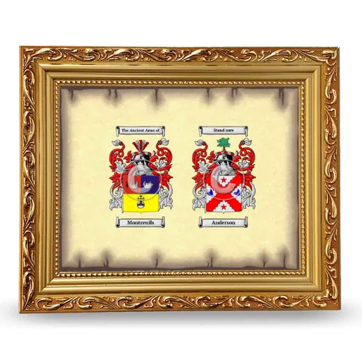 Anniversary Framed - Gold