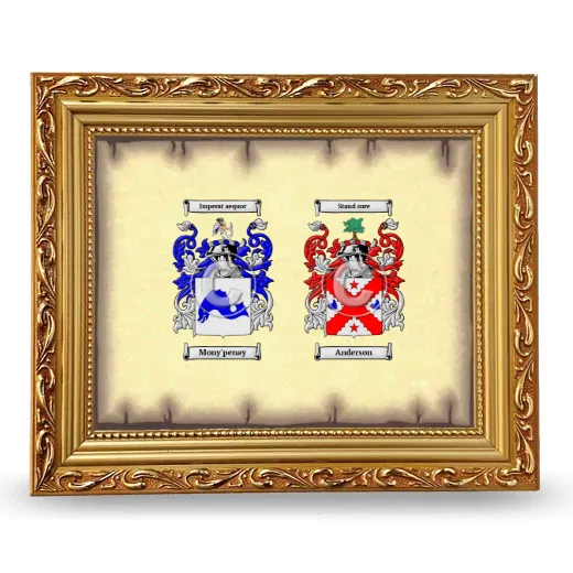 Anniversary Framed - Gold