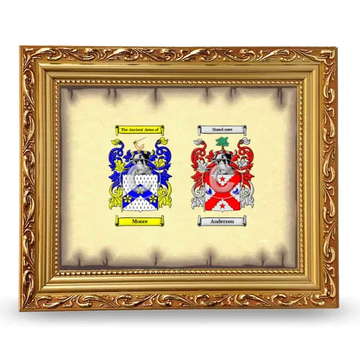 Anniversary Framed - Gold