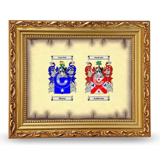 Anniversary Framed - Gold