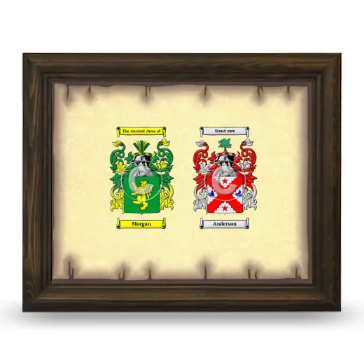 Anniversary Framed - Brown