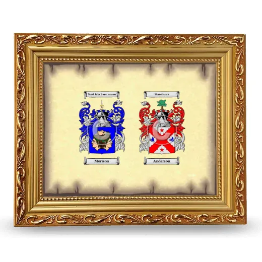 Anniversary Framed - Gold