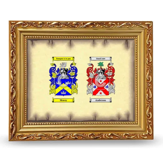 Anniversary Framed - Gold