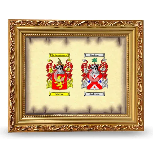 Anniversary Framed - Gold