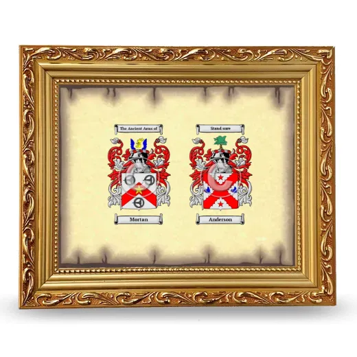 Anniversary Framed - Gold