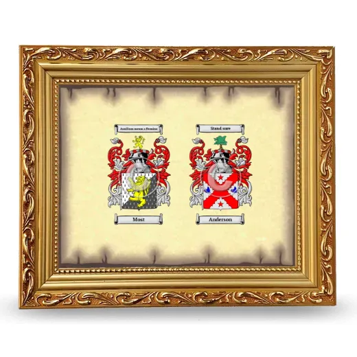 Anniversary Framed - Gold