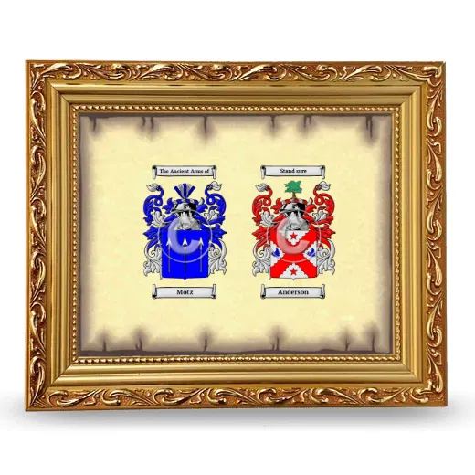 Anniversary Framed - Gold