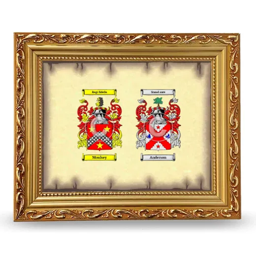 Anniversary Framed - Gold