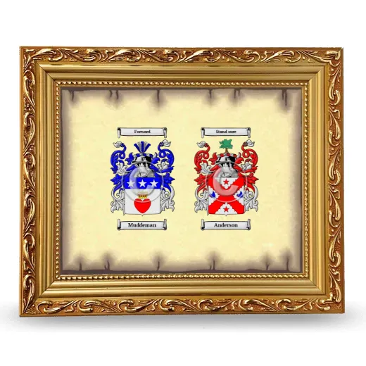 Anniversary Framed - Gold