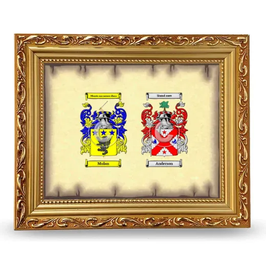 Anniversary Framed - Gold