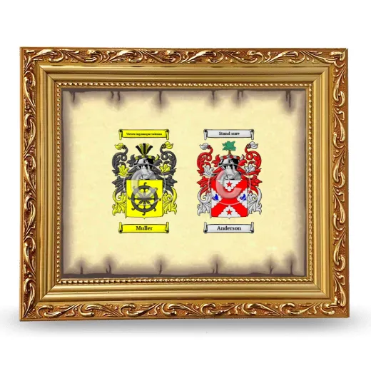 Anniversary Framed - Gold