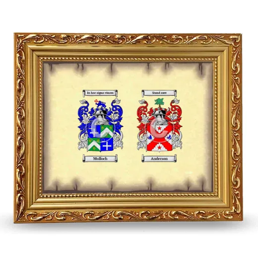 Anniversary Framed - Gold