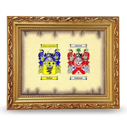 Anniversary Framed - Gold