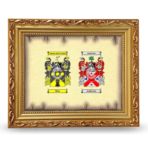 Anniversary Framed - Gold