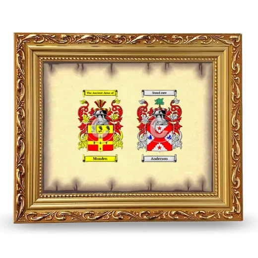 Anniversary Framed - Gold