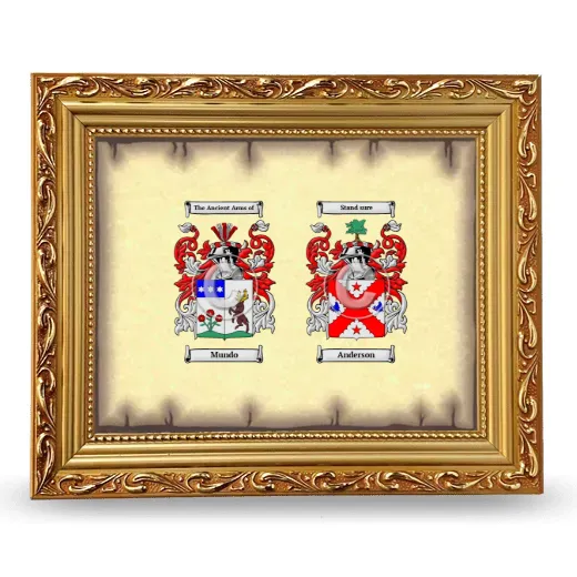 Anniversary Framed - Gold