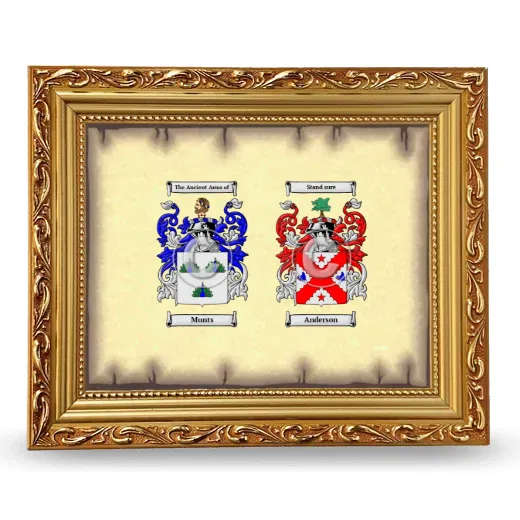 Anniversary Framed - Gold