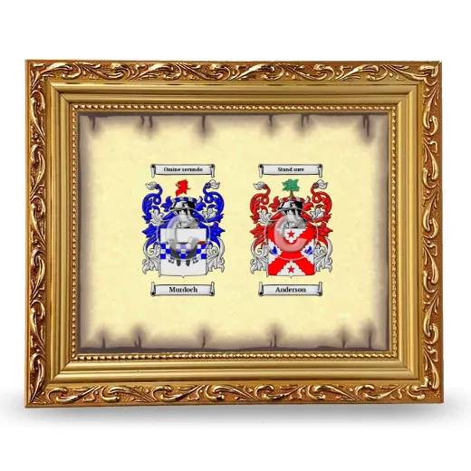 Anniversary Framed - Gold