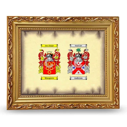 Anniversary Framed - Gold