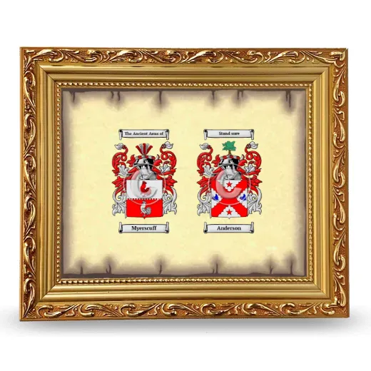 Anniversary Framed - Gold