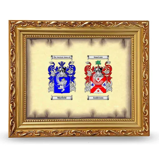 Anniversary Framed - Gold