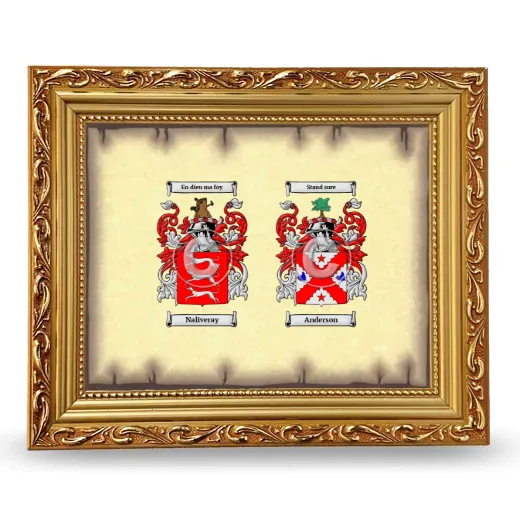 Anniversary Framed - Gold