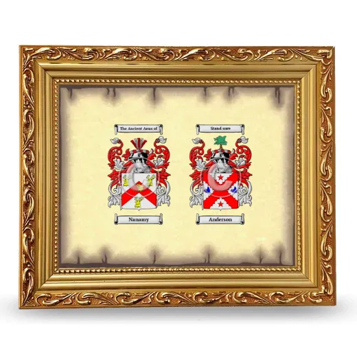 Anniversary Framed - Gold