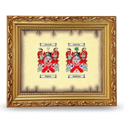 Anniversary Framed - Gold