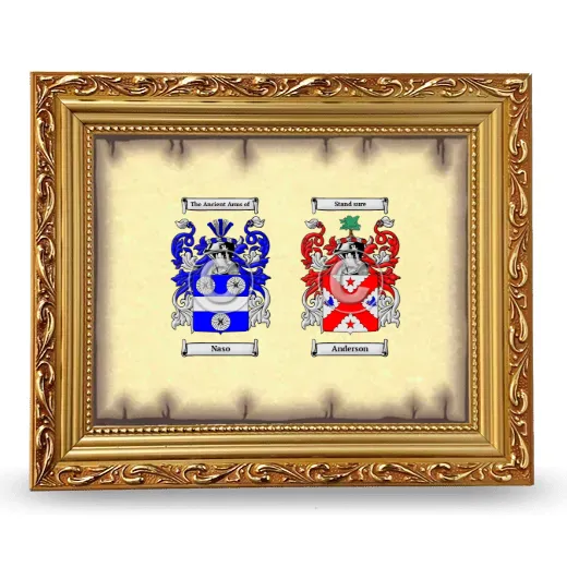 Anniversary Framed - Gold