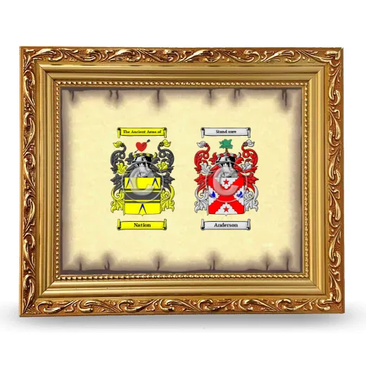 Anniversary Framed - Gold