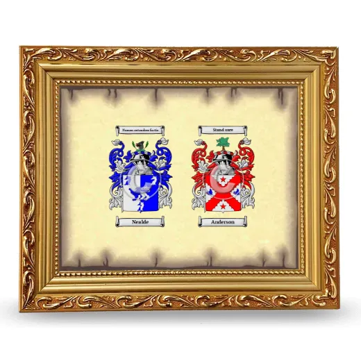 Anniversary Framed - Gold