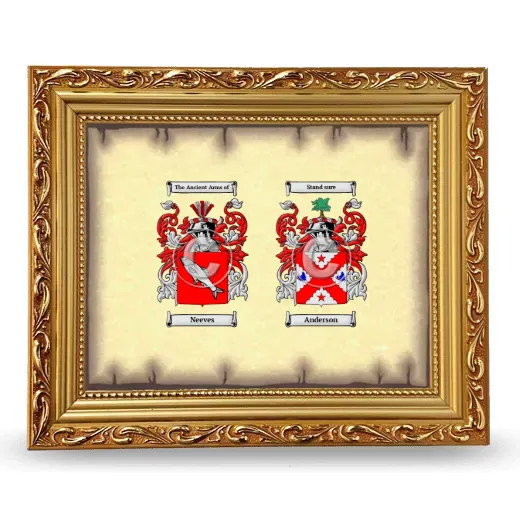 Anniversary Framed - Gold