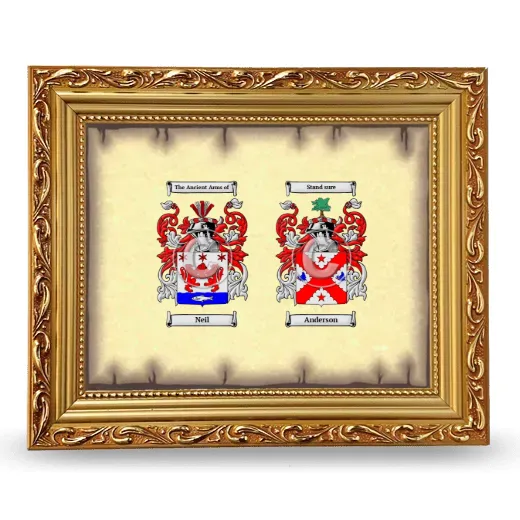 Anniversary Framed - Gold