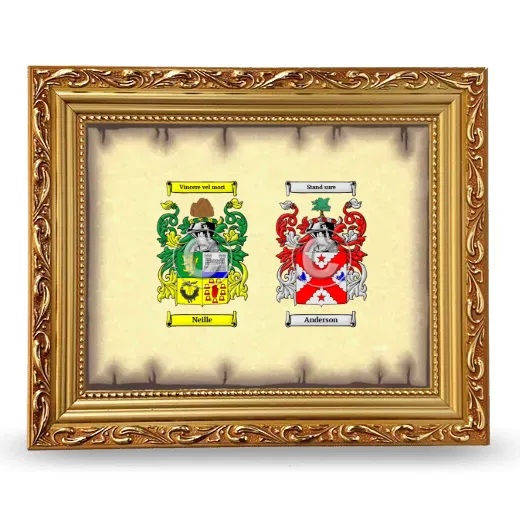 Anniversary Framed - Gold