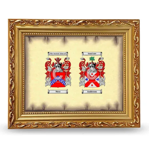 Anniversary Framed - Gold