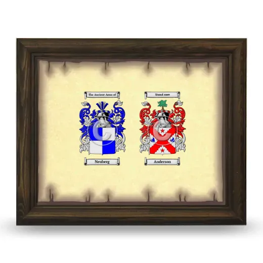 Anniversary Framed - Brown