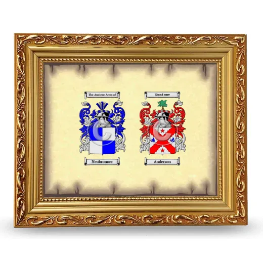 Anniversary Framed - Gold