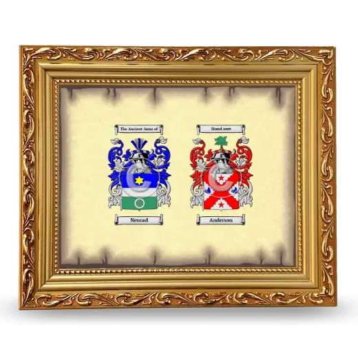 Anniversary Framed - Gold