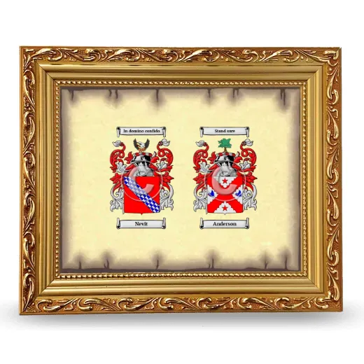 Anniversary Framed - Gold