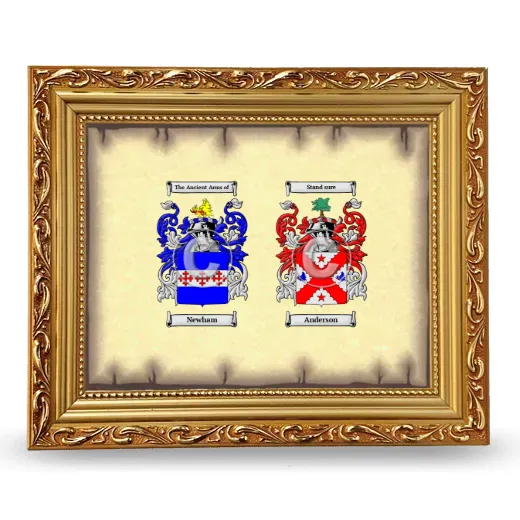 Anniversary Framed - Gold