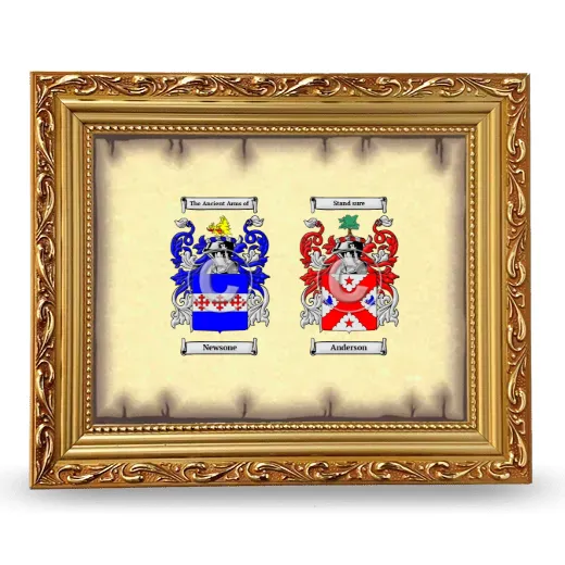 Anniversary Framed - Gold