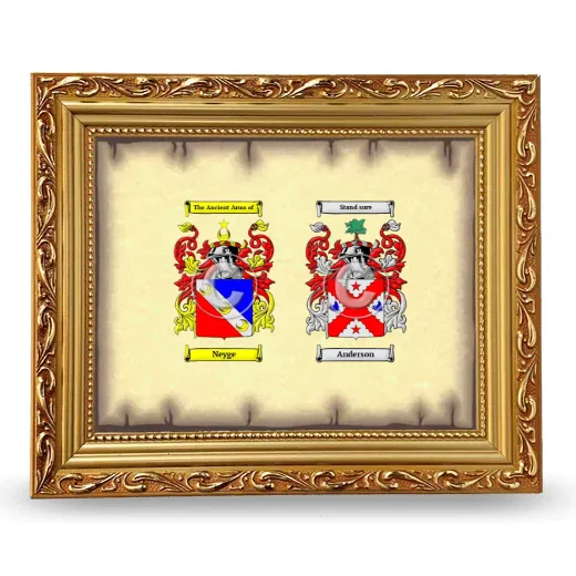 Anniversary Framed - Gold