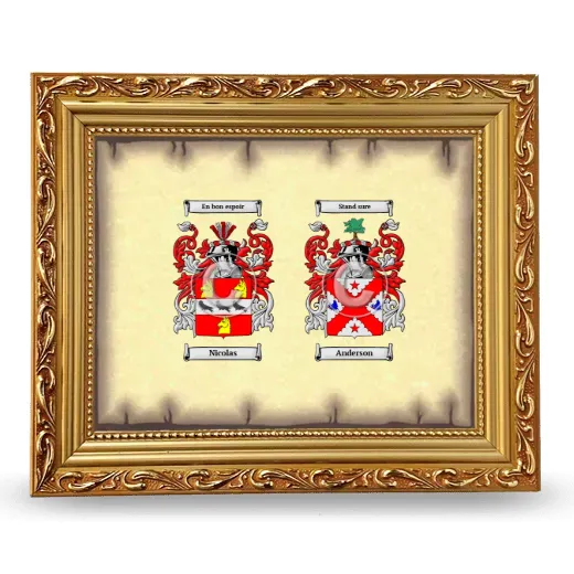 Anniversary Framed - Gold