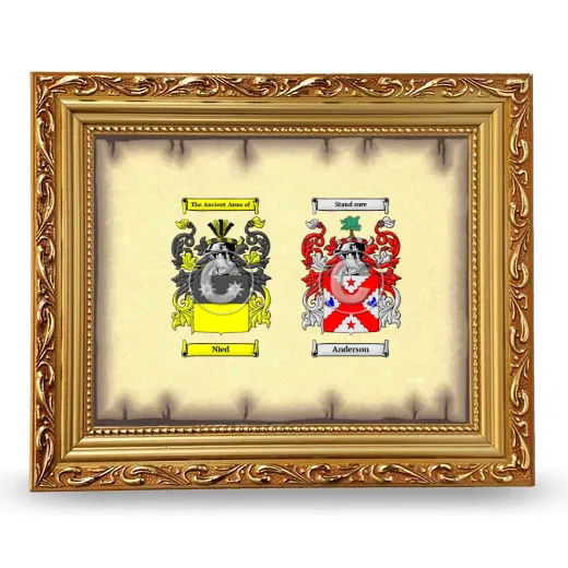 Anniversary Framed - Gold