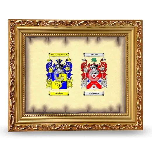 Anniversary Framed - Gold